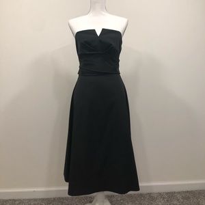 White House Black market black cocktail dress